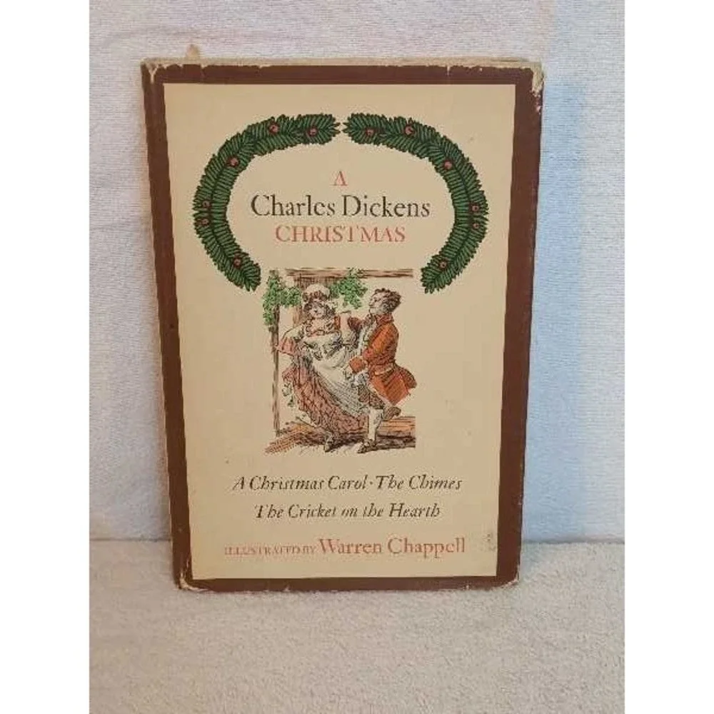 Charles Dickens Christmas Carol Chimes Cricket Hearth Illustrated Book